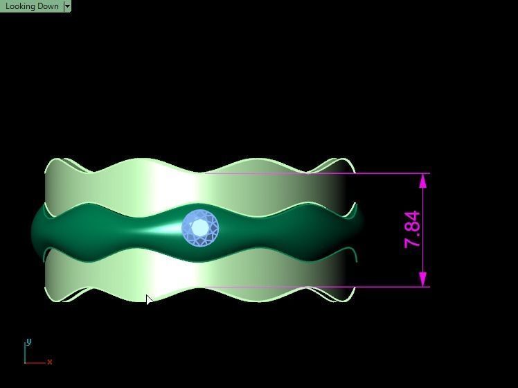 ring set 10 collection1 3D print model_25