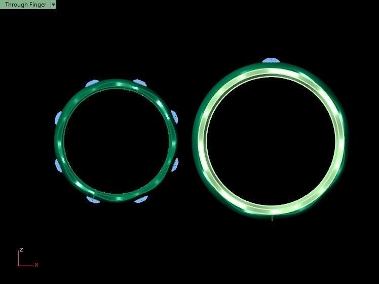 ring set 10 collection1 3D print model_4