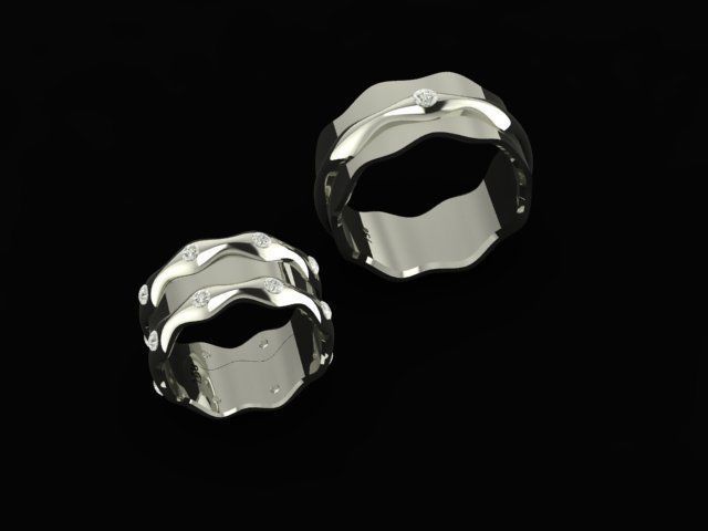 ring set 10 collection1 3D print model_41