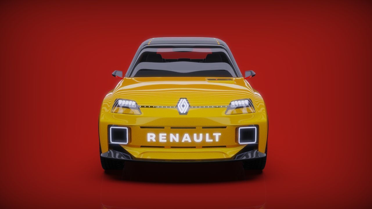 Renault 5 EV Prototype 3D model_6