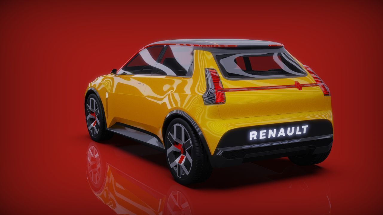 Renault 5 EV Prototype 3D model_11