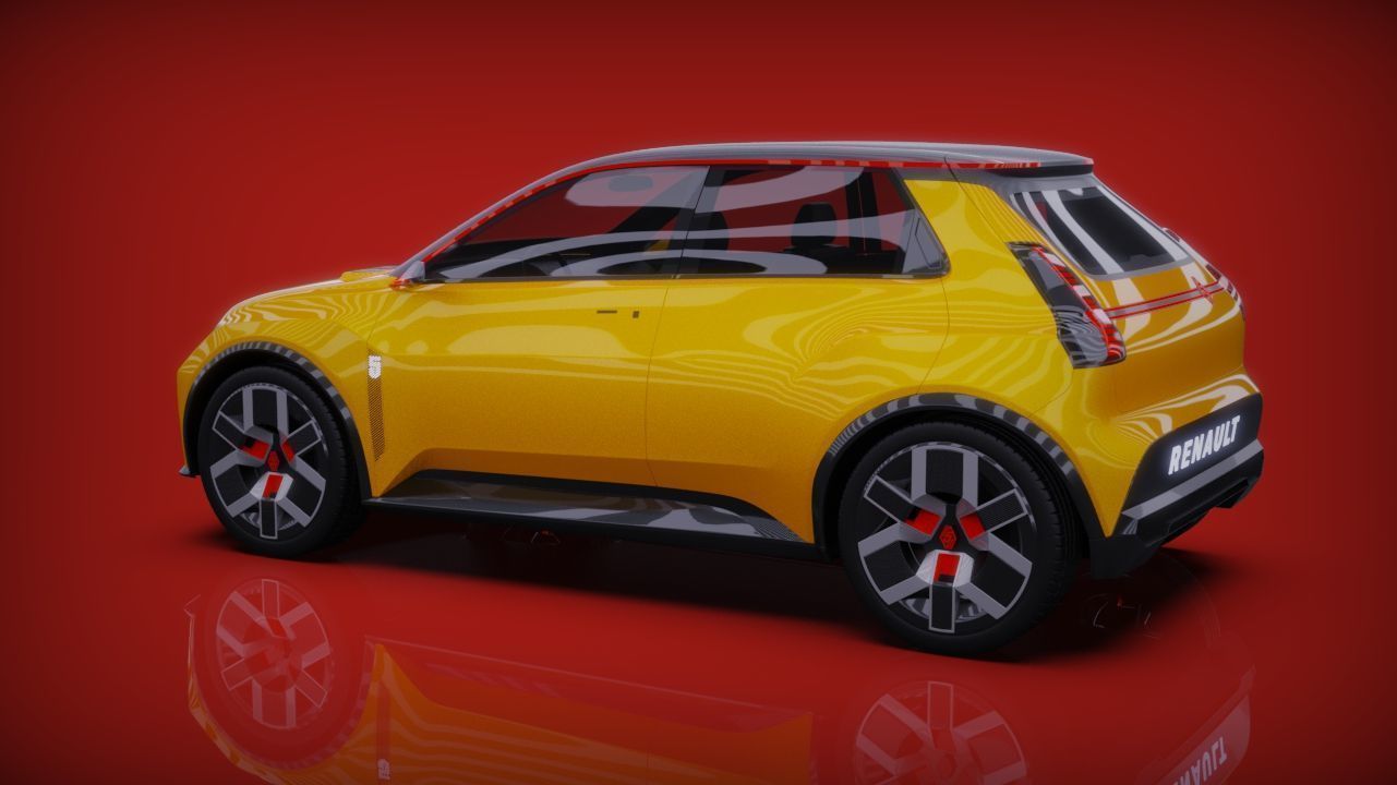 Renault 5 EV Prototype 3D model_10