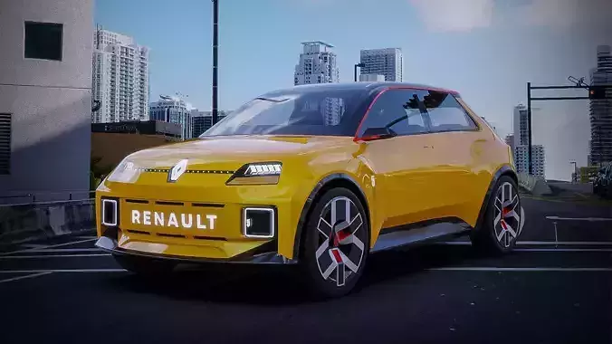 Renault 5 EV Prototype 3D model