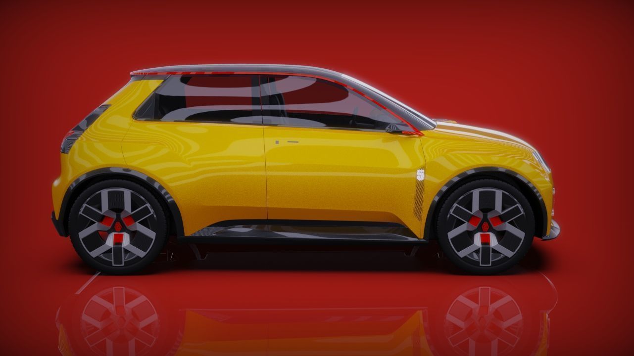 Renault 5 EV Prototype 3D model_15