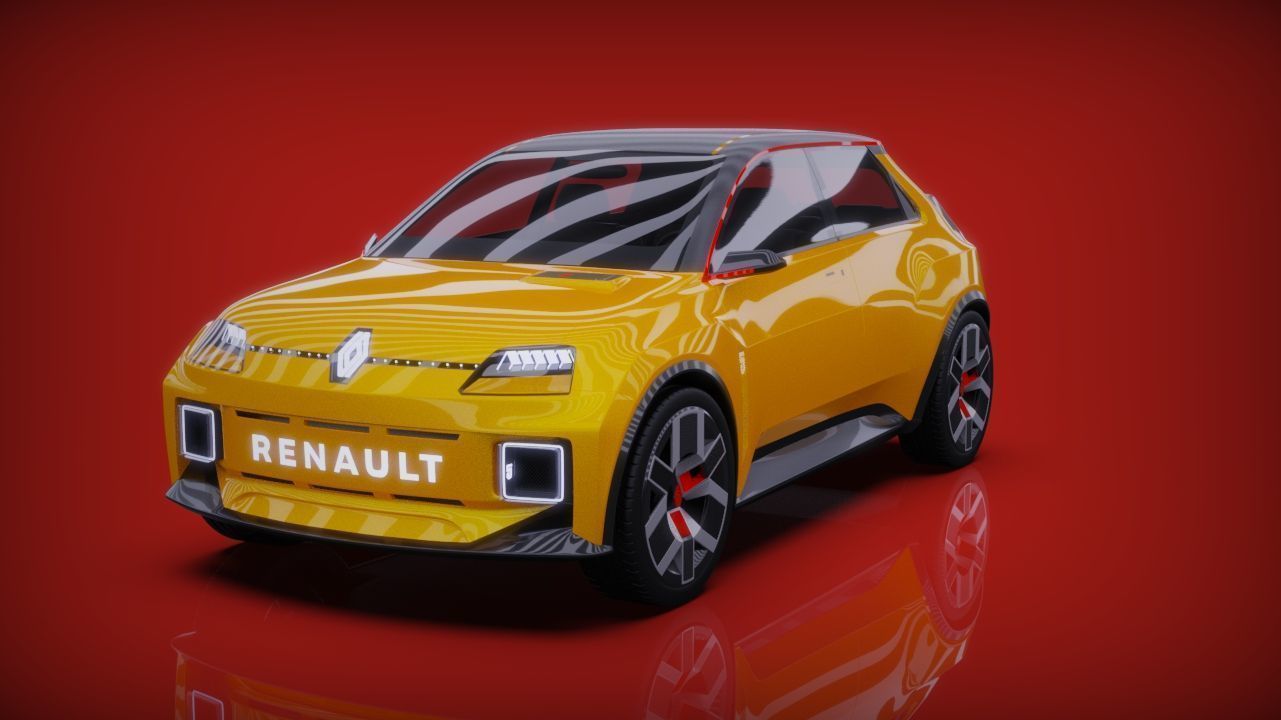 Renault 5 EV Prototype 3D model_7