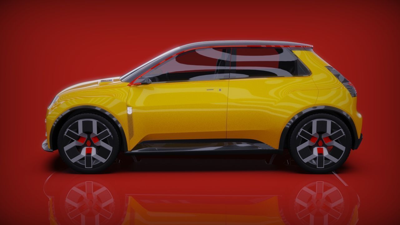 Renault 5 EV Prototype 3D model_9