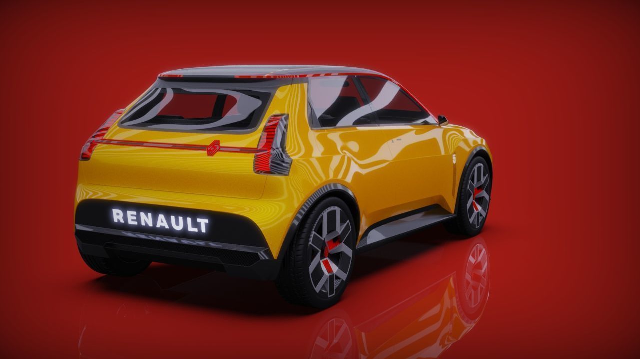 Renault 5 EV Prototype 3D model_13
