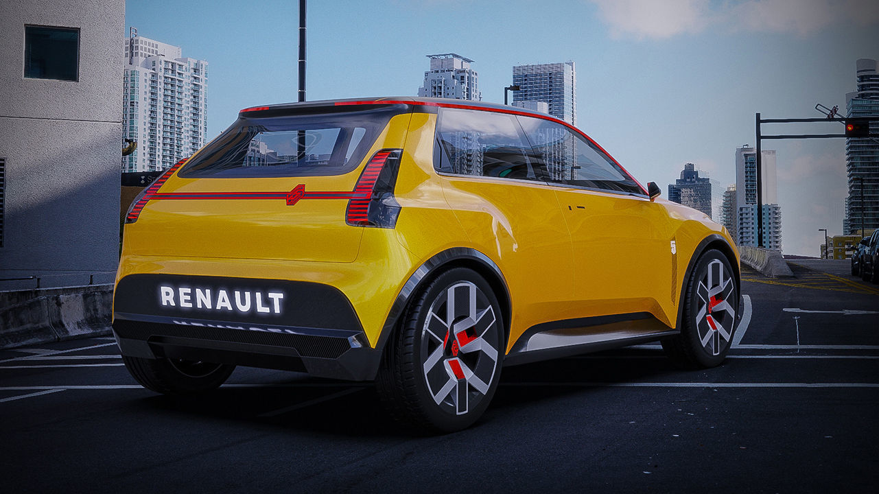 Renault 5 EV Prototype 3D model_1