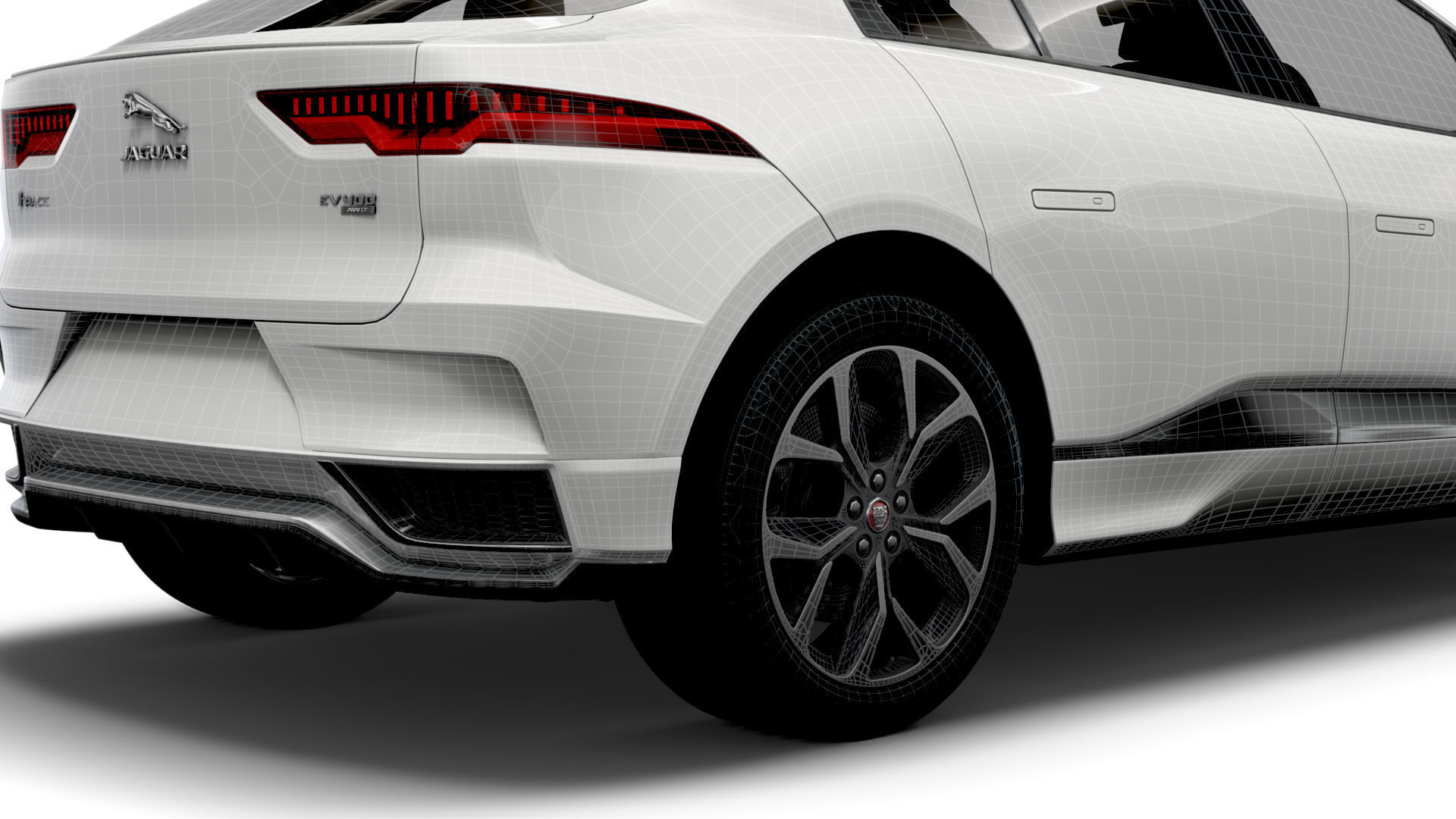 Jaguar I-Pace 2022 3D model_23