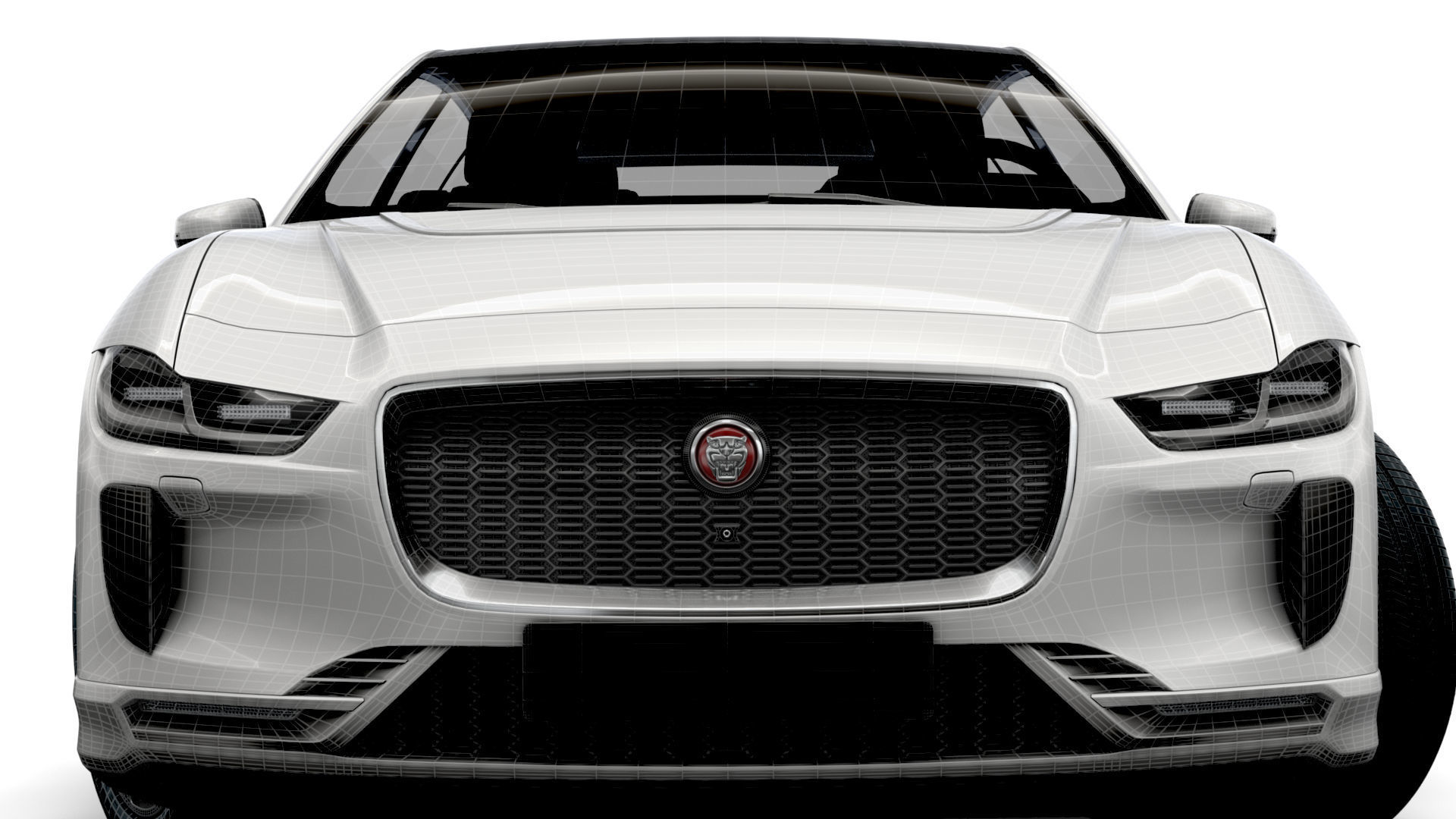 Jaguar I-Pace 2022 3D model_19