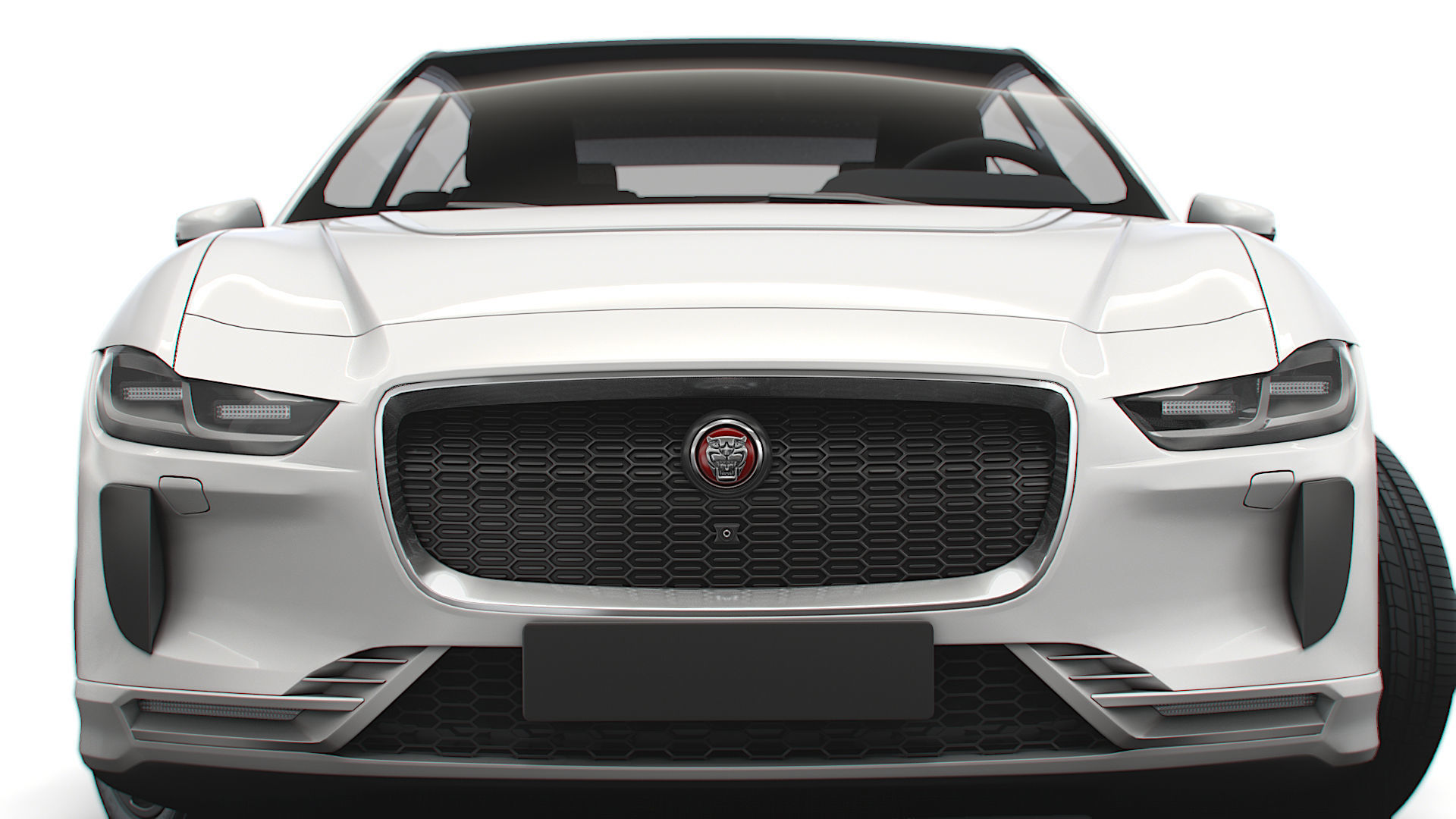 Jaguar I-Pace 2022 3D model_7