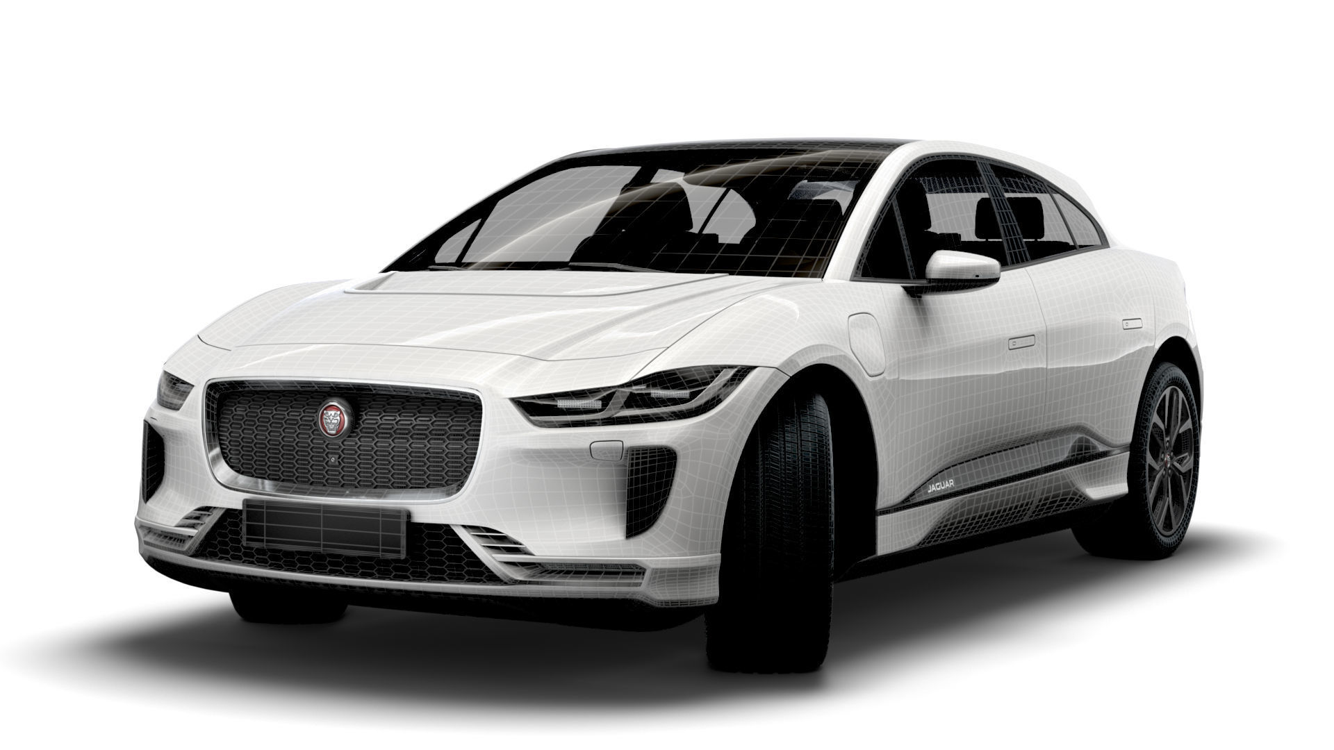 Jaguar I-Pace 2022 3D model_20