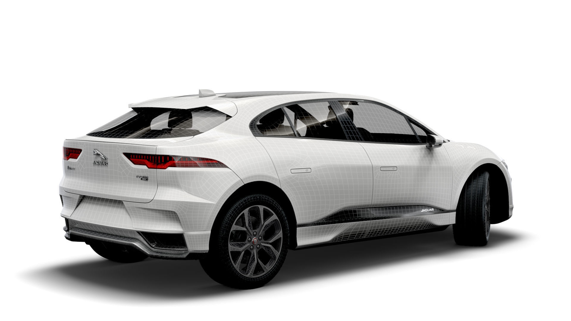 Jaguar I-Pace 2022 3D model_14