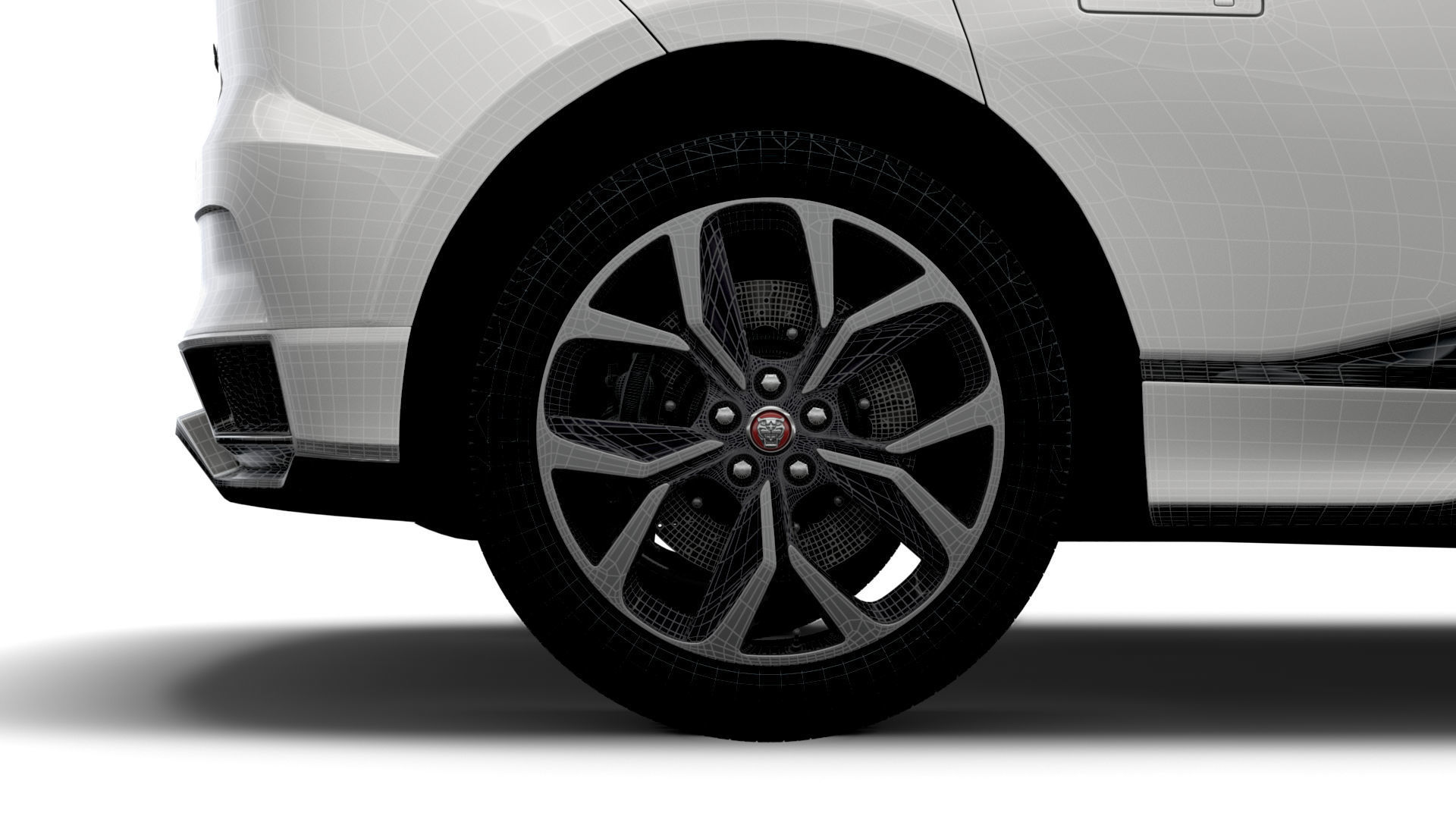 Jaguar I-Pace 2022 3D model_21