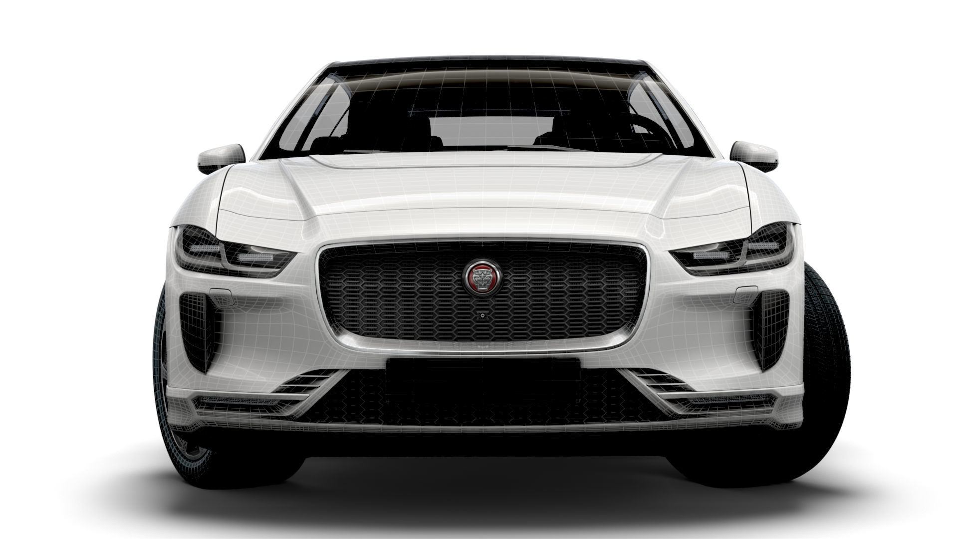 Jaguar I-Pace 2022 3D model_18