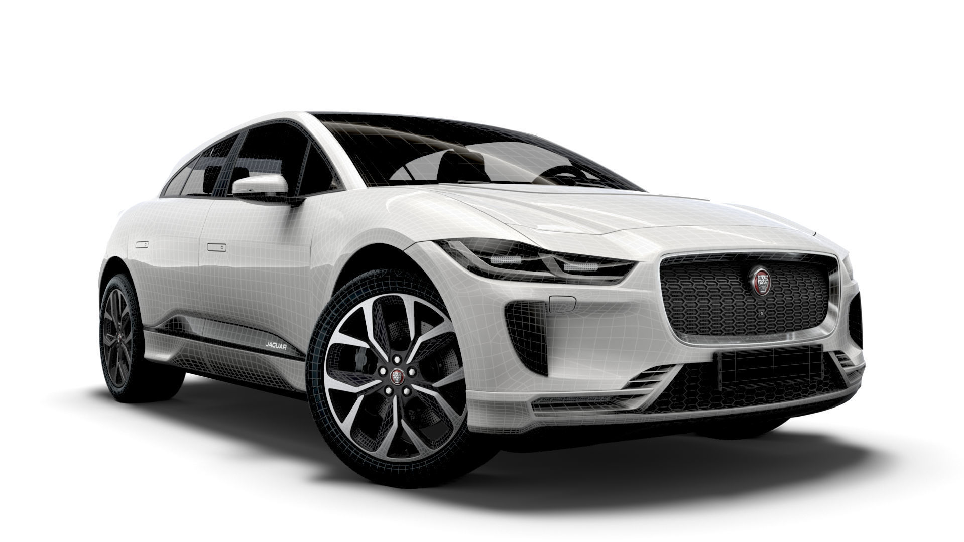 Jaguar I-Pace 2022 3D model_12