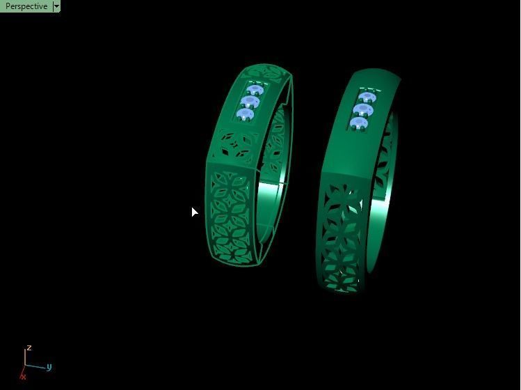 ring set 09 collection1 3D print model_1