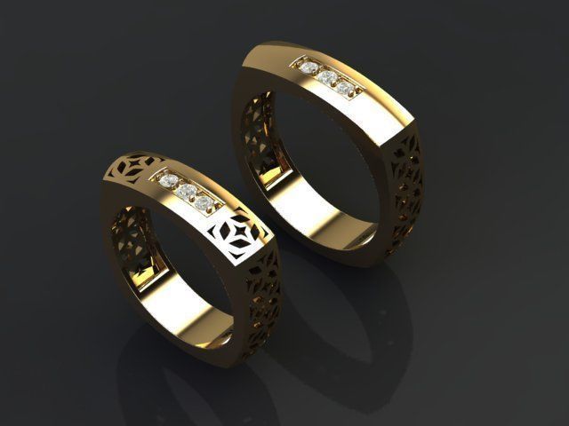 ring set 09 collection1 3D print model_23