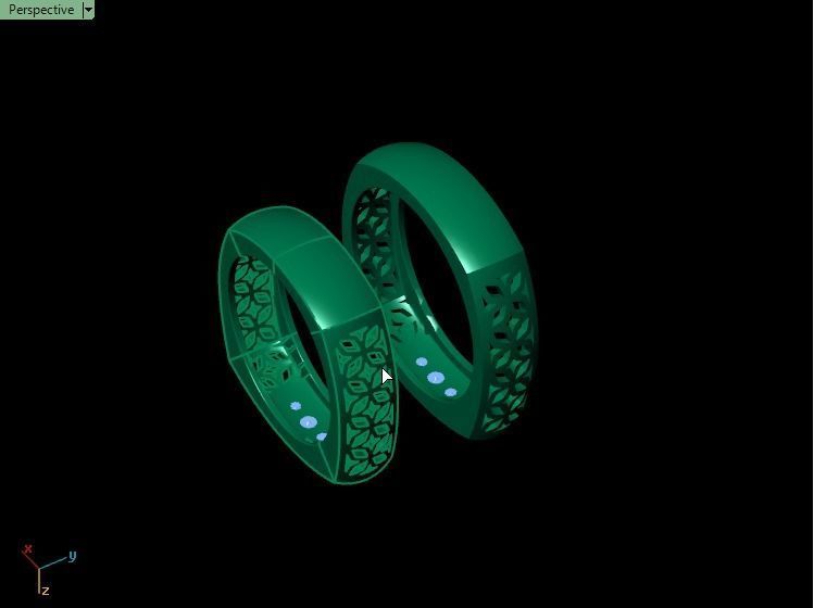 ring set 09 collection1 3D print model_5