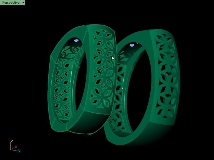 ring set 09 collection1 3D print model_32