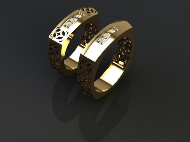 ring set 09 collection1 3D print model_19