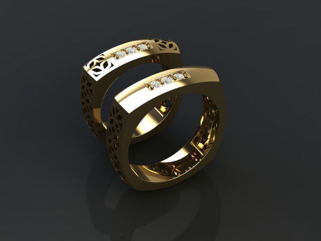 ring set 09 collection1 3D print model_17