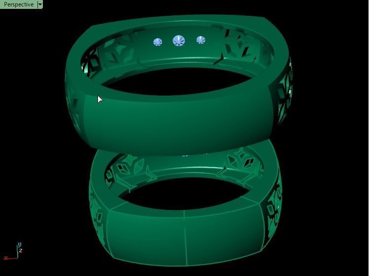 ring set 09 collection1 3D print model_14