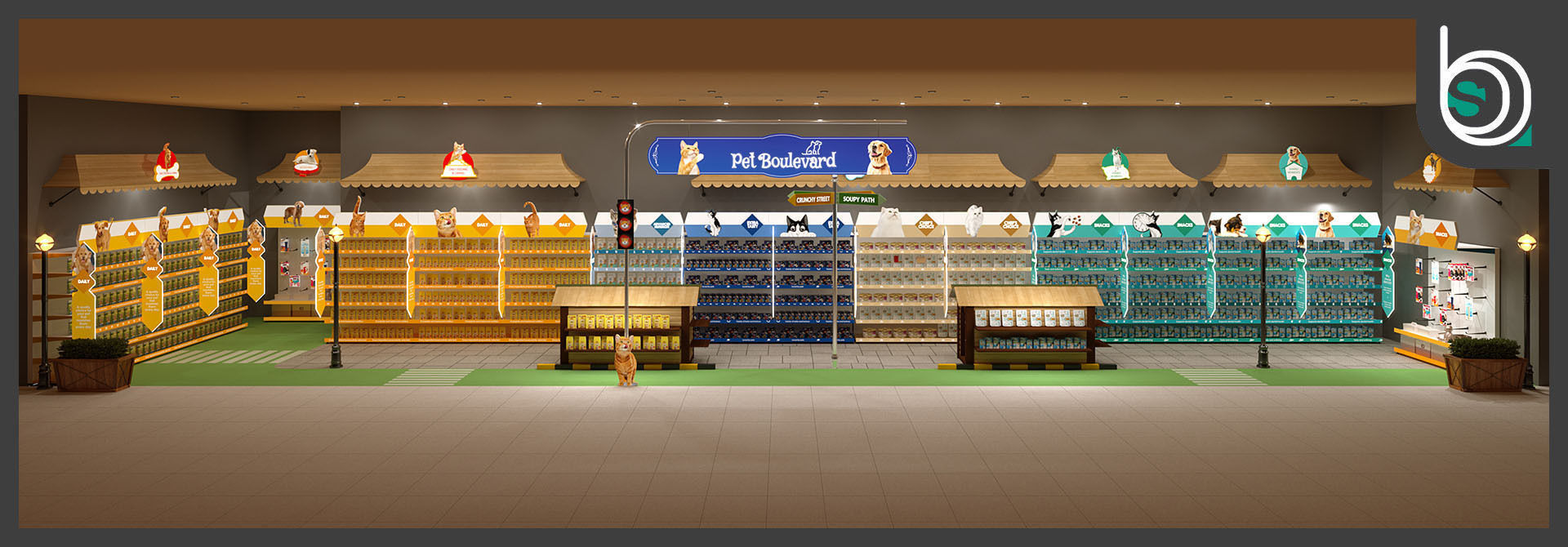 Exhibition Booth 3D model_1