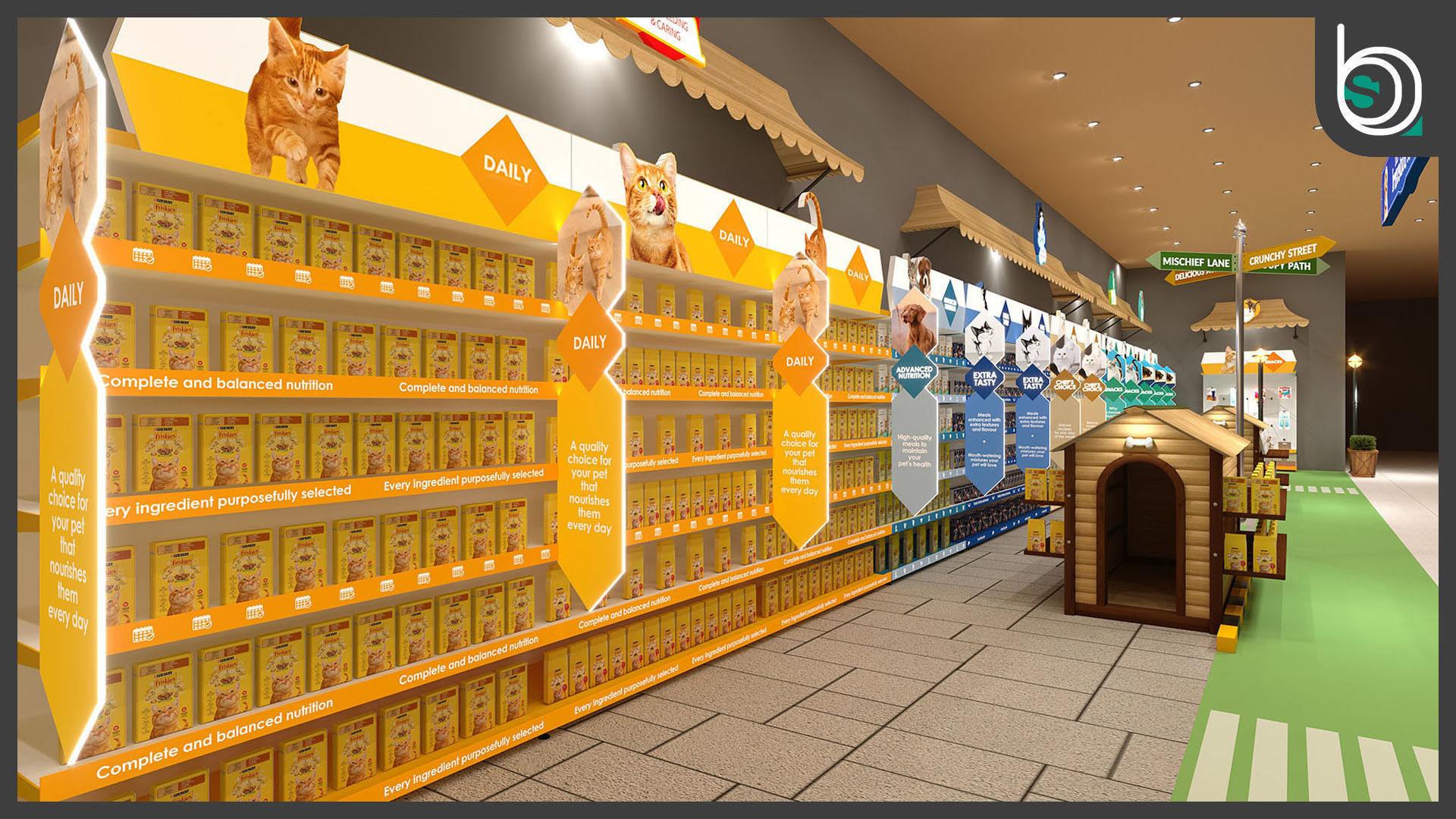 Exhibition Booth 3D model_3