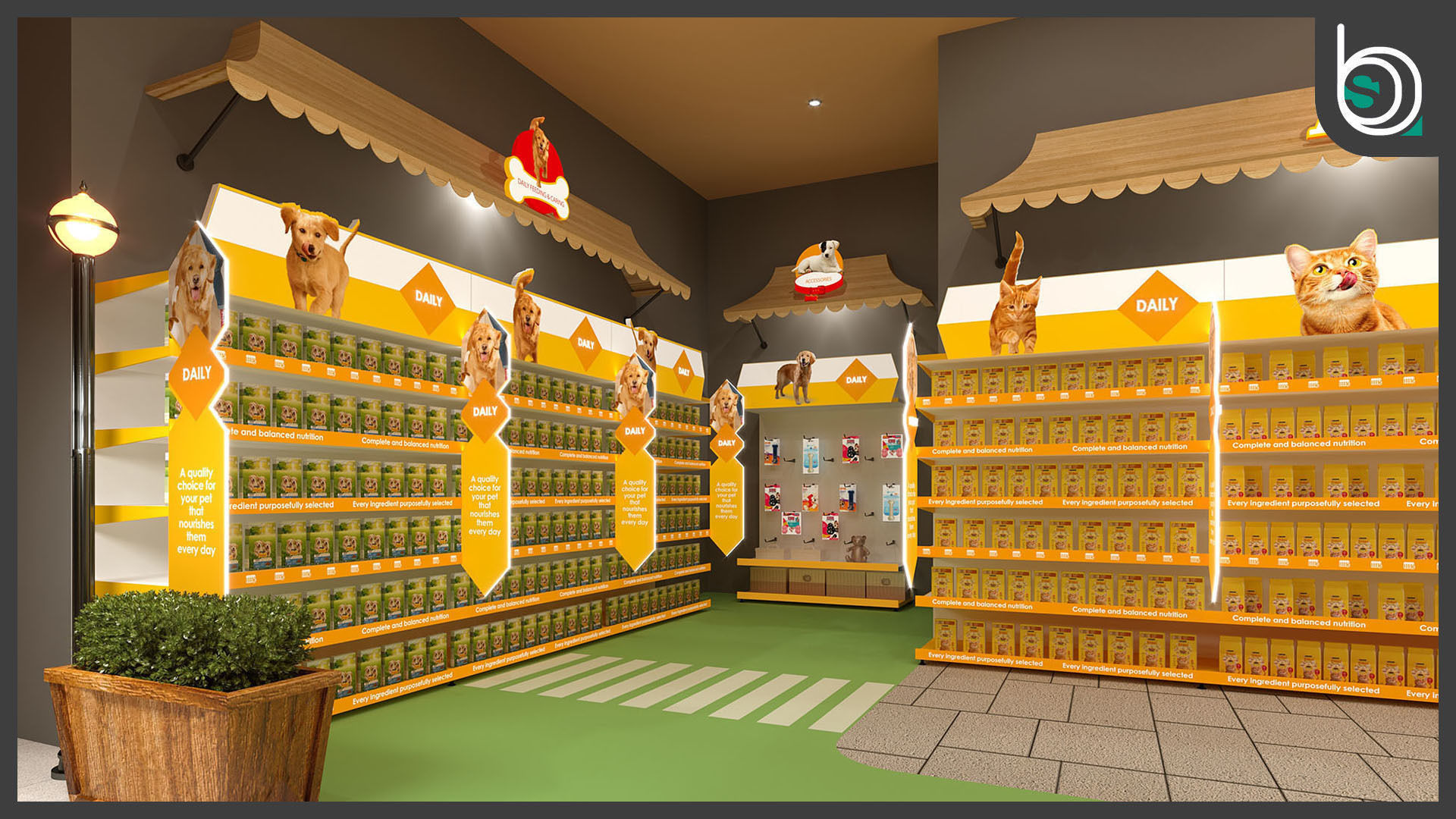 Exhibition Booth 3D model_4