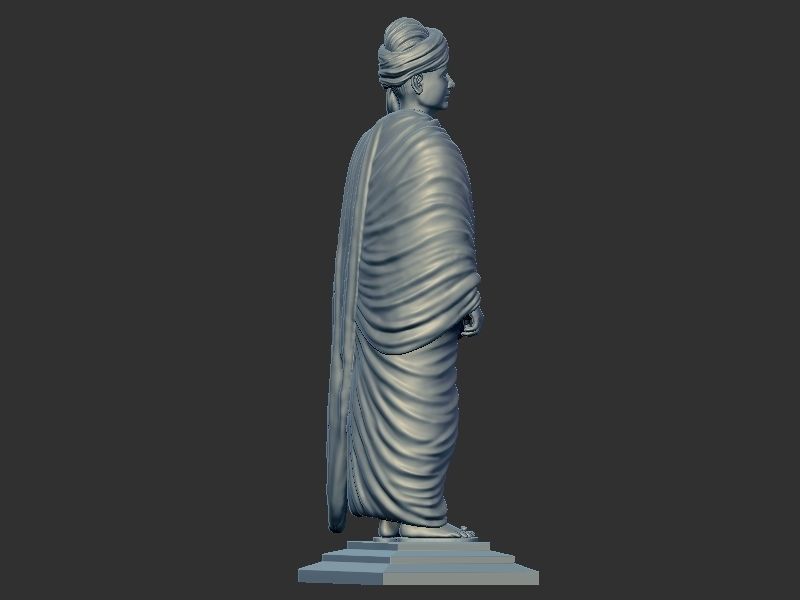 Swami Vivekanand  3D print model_5