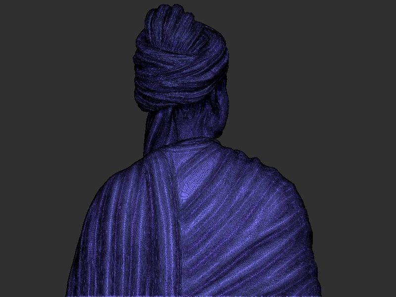 Swami Vivekanand  3D print model_17