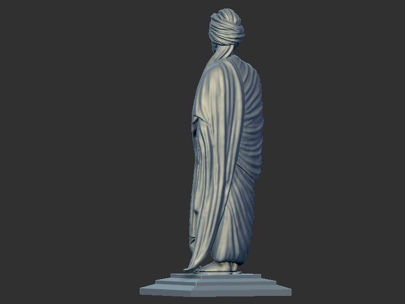 Swami Vivekanand  3D print model_3