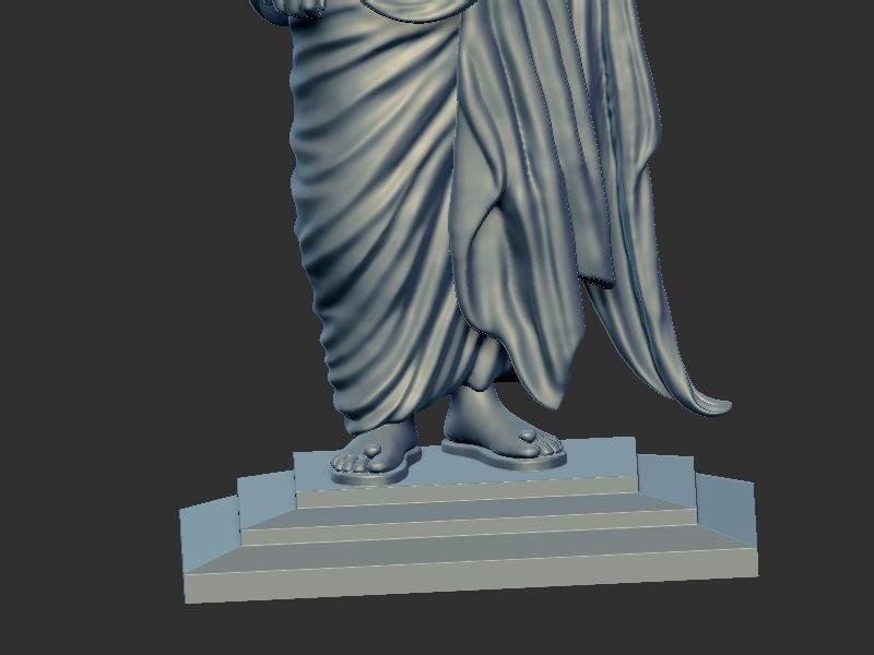 Swami Vivekanand  3D print model_12