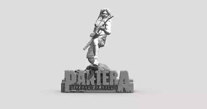 DIMEBAG DARRELL PANTERA - 3DPRINTING 3D print model