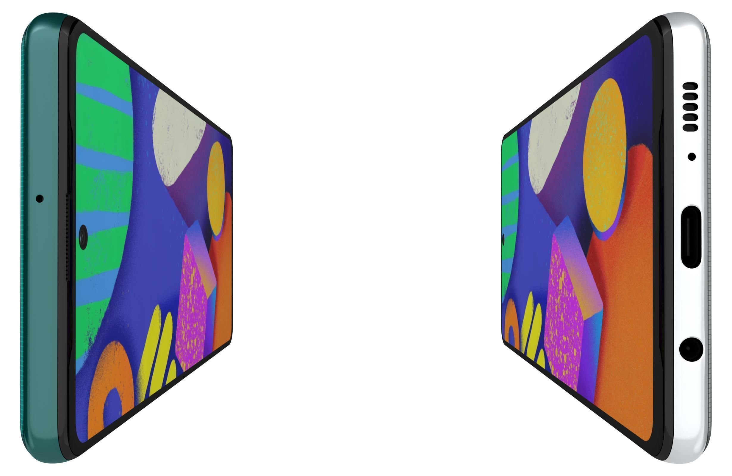 Samsung Galaxy F62 All Colors 3D model_24