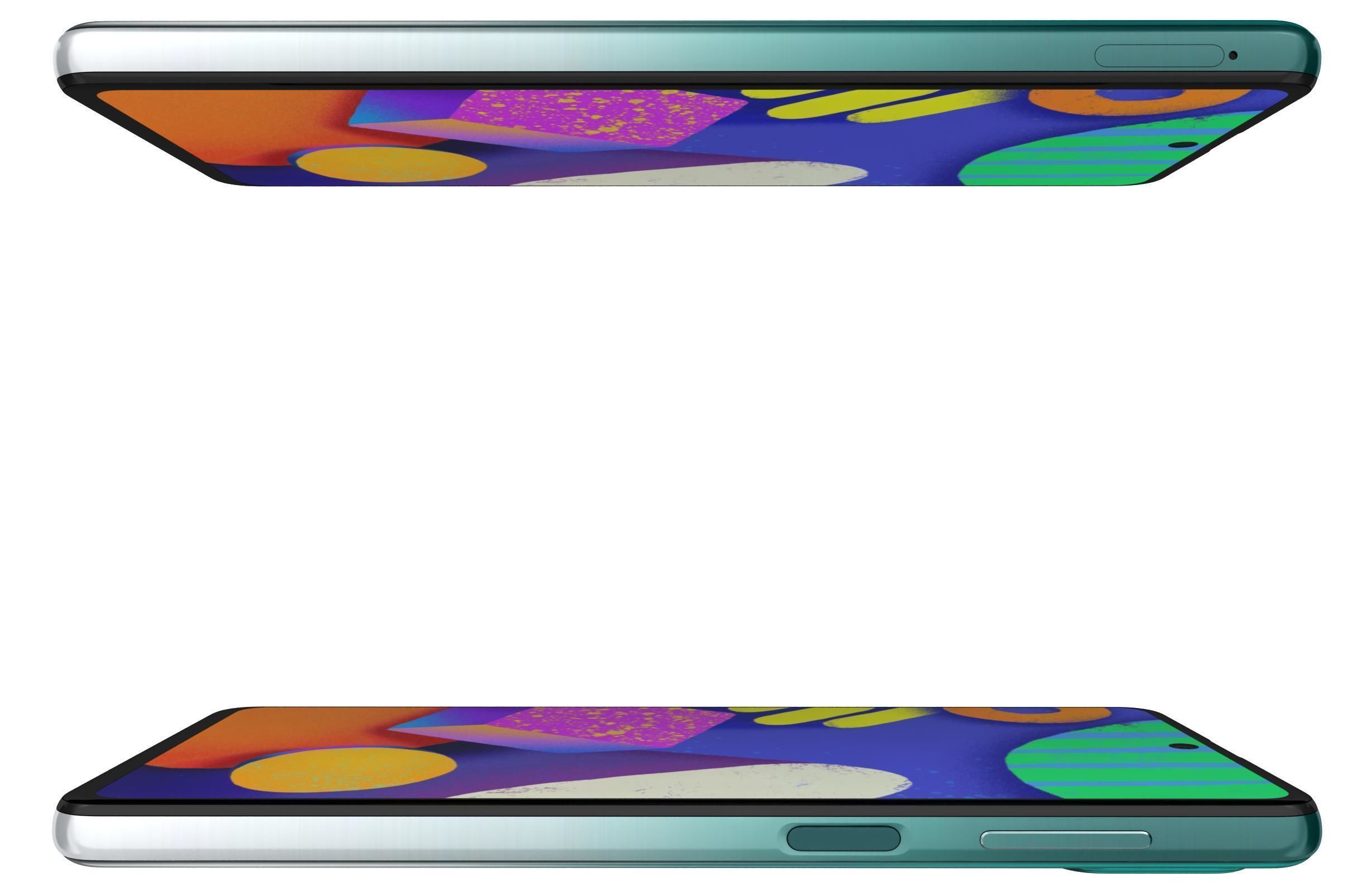 Samsung Galaxy F62 All Colors 3D model_10