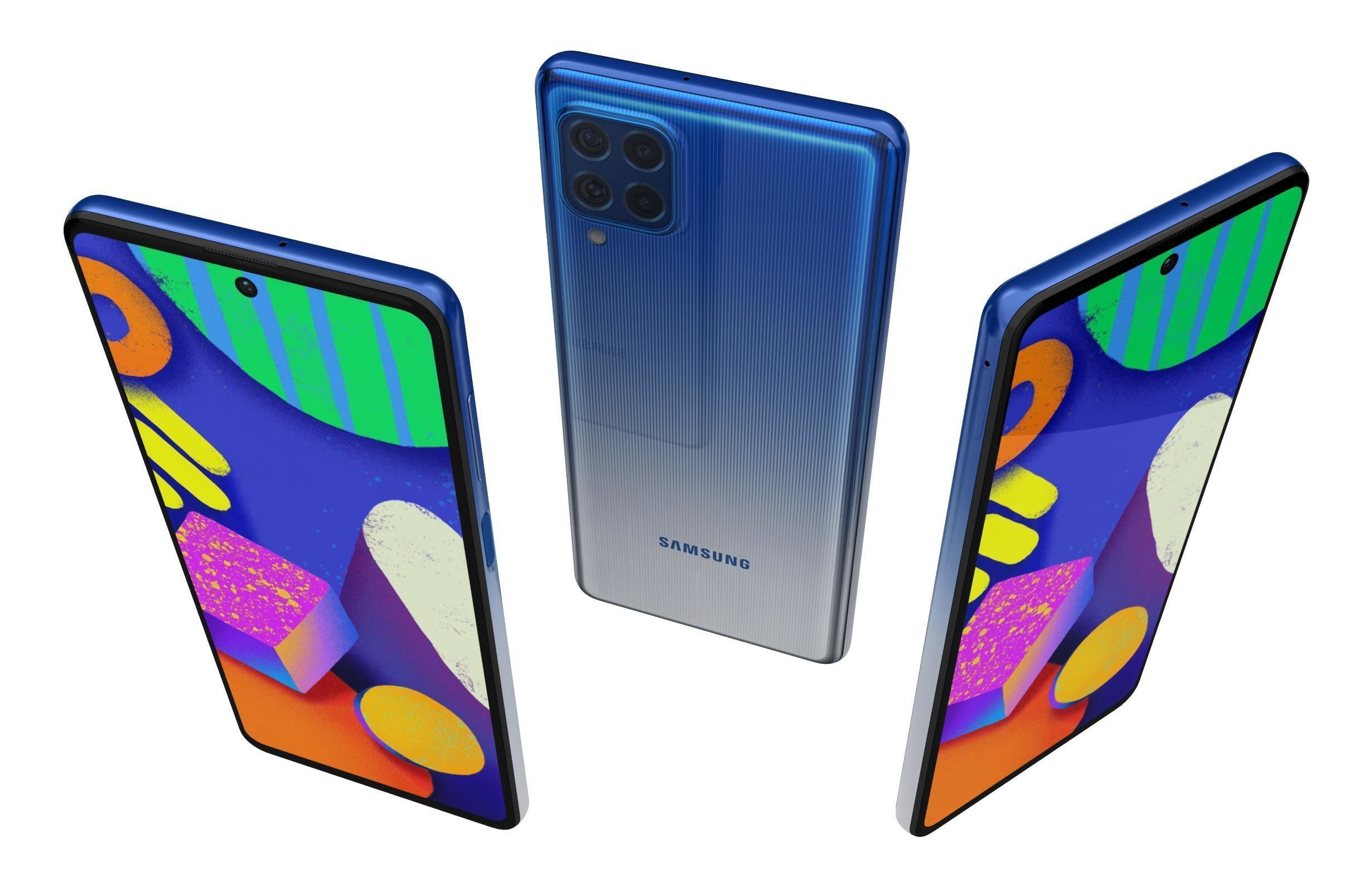 Samsung Galaxy F62 All Colors 3D model_17