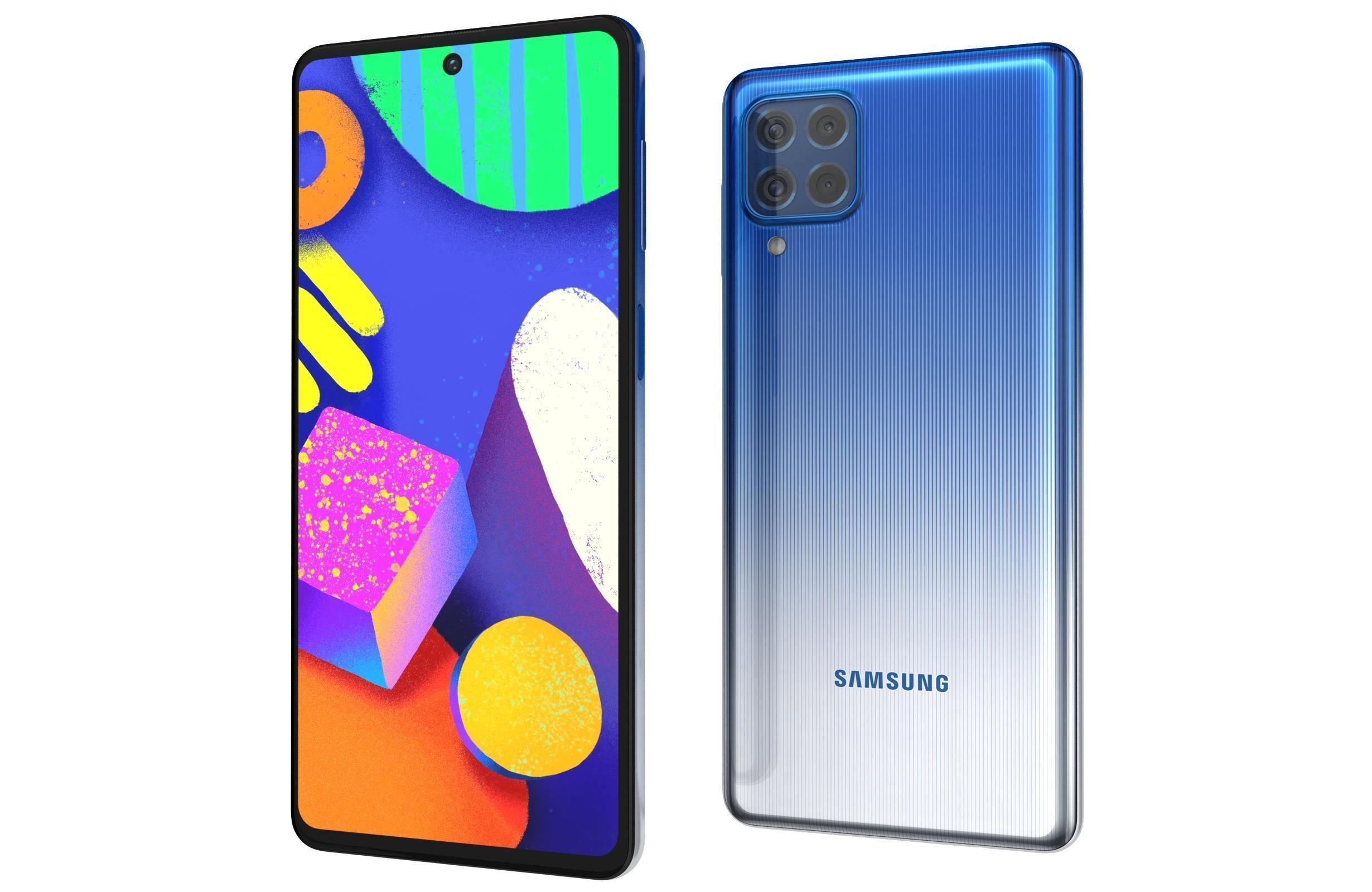 Samsung Galaxy F62 All Colors 3D model_20