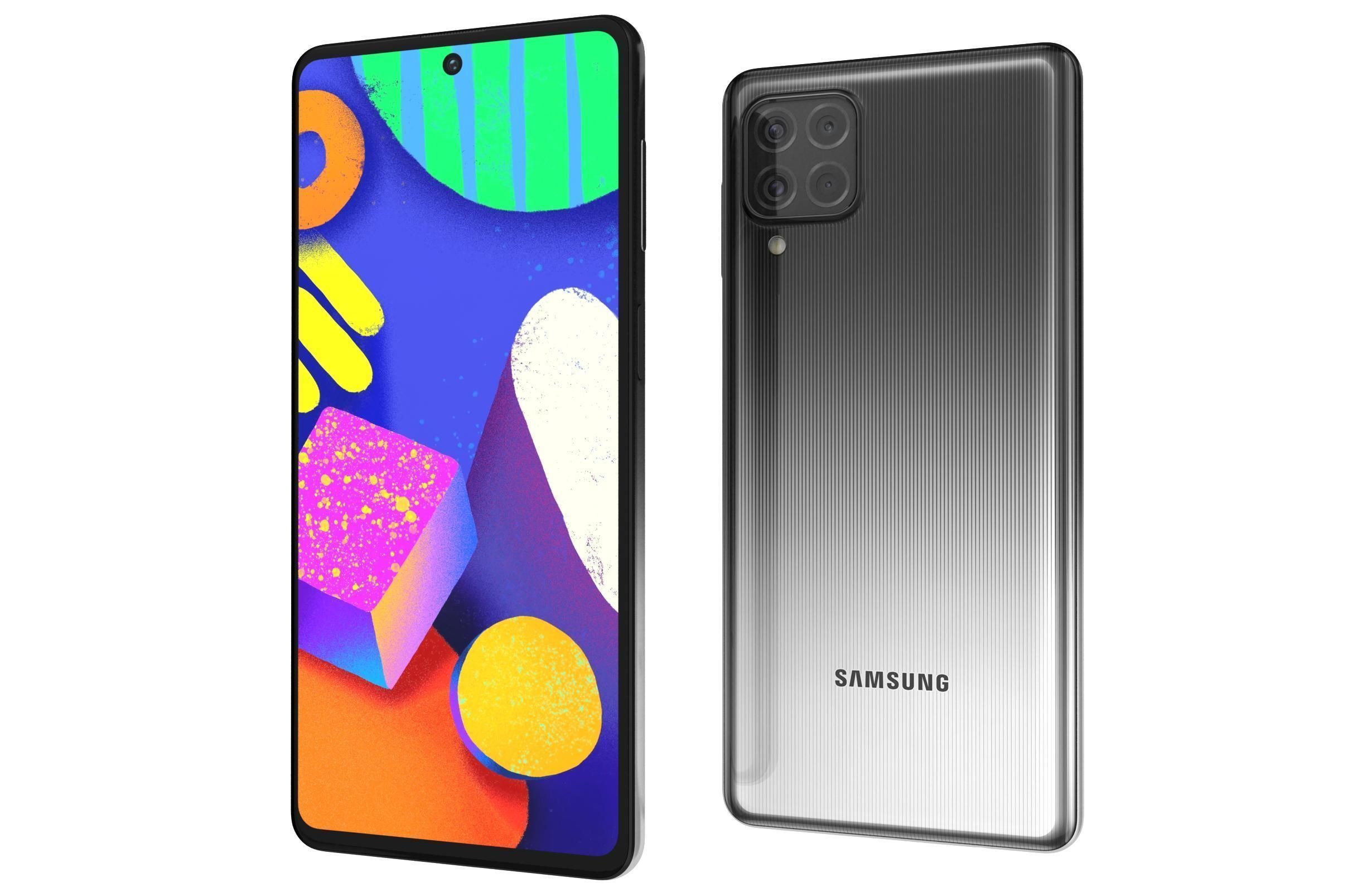 Samsung Galaxy F62 All Colors 3D model_21