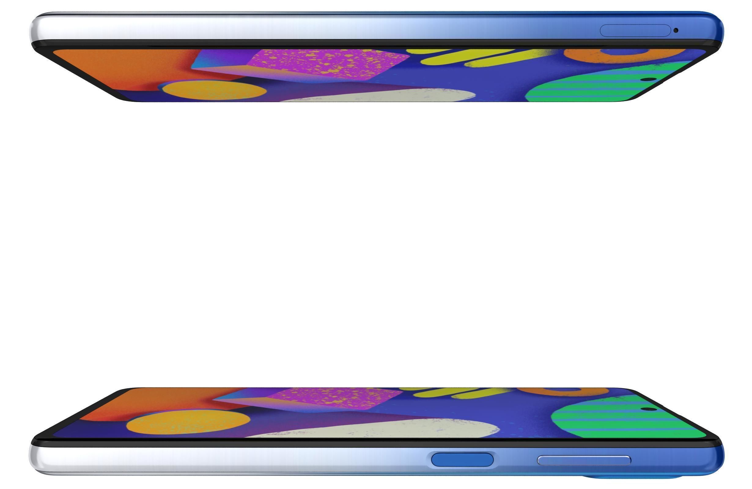 Samsung Galaxy F62 All Colors 3D model_4