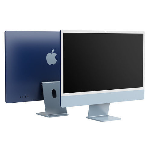 iMac 24 inch 2021 by Apple 3D model