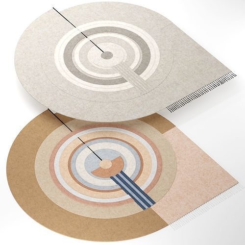 Carpet ULTIMATE BLISS by CC-TAPIS 3D model