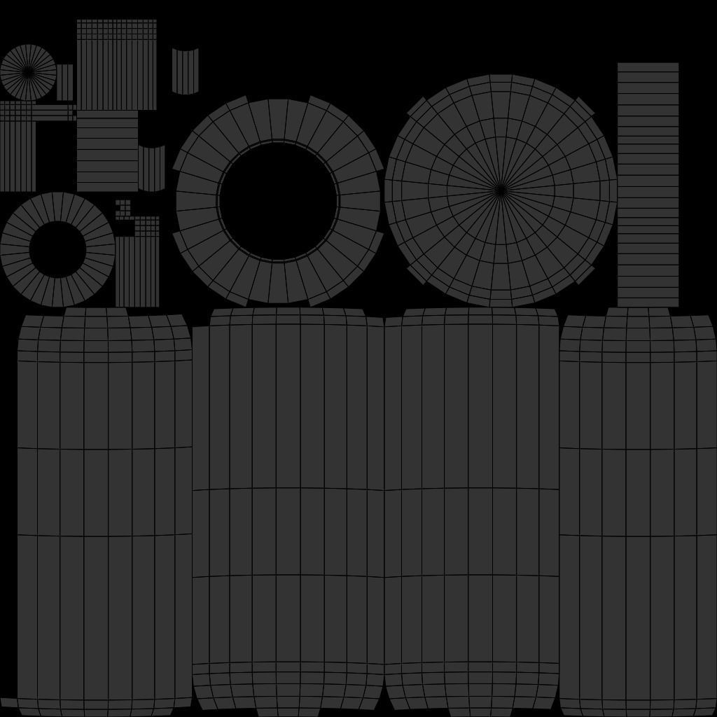 Cosmetic bottles 3D model_13