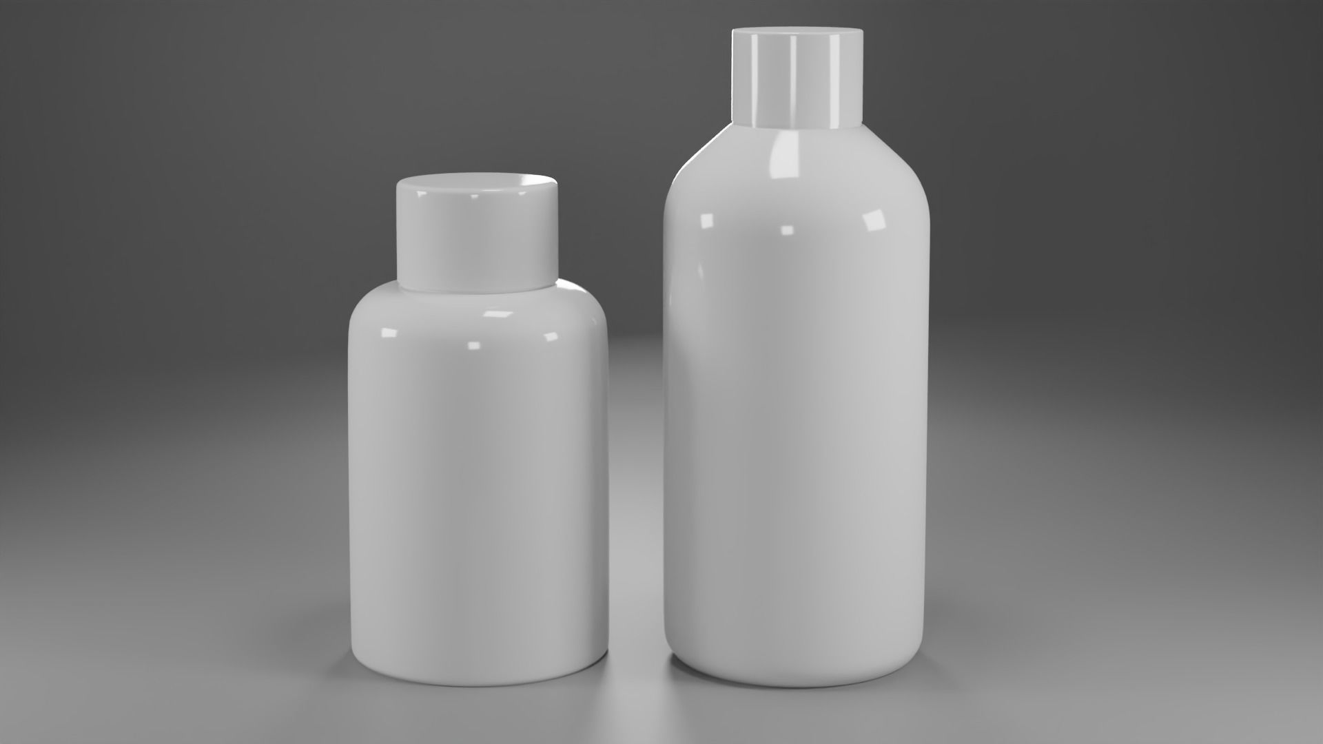 Cosmetic bottles 3D model_5