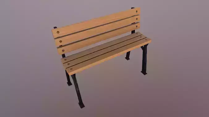 Bench wooden