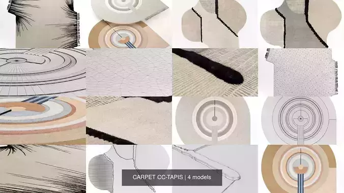 CARPET CC-TAPIS 3D Model Collection