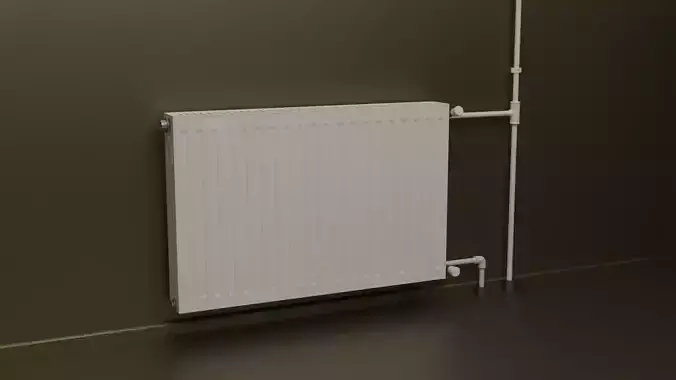 Radiator Panel - 3D Model