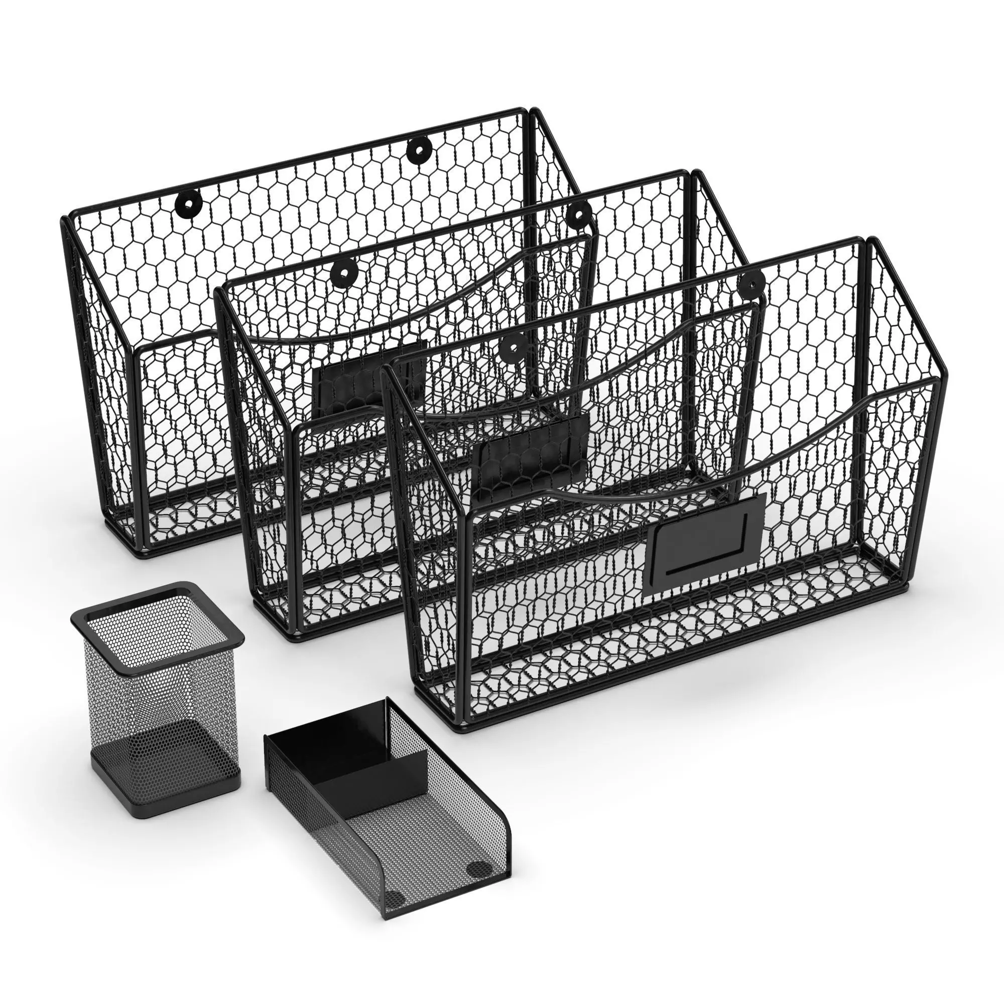 Wall mounted File Organizer 3D model