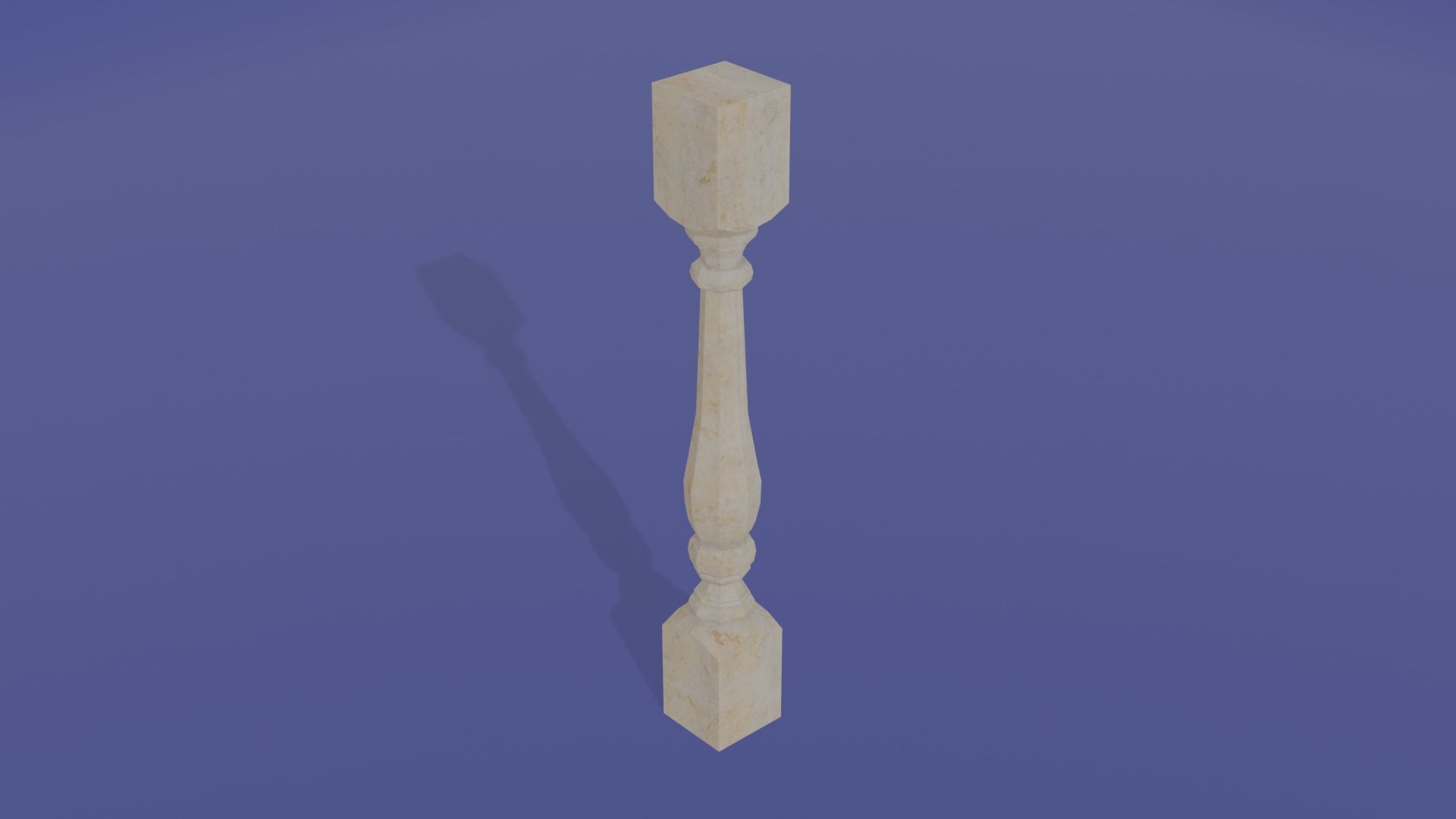 17 different models of Baluster and 11 different Smart Materials Free low-poly 3D model_89